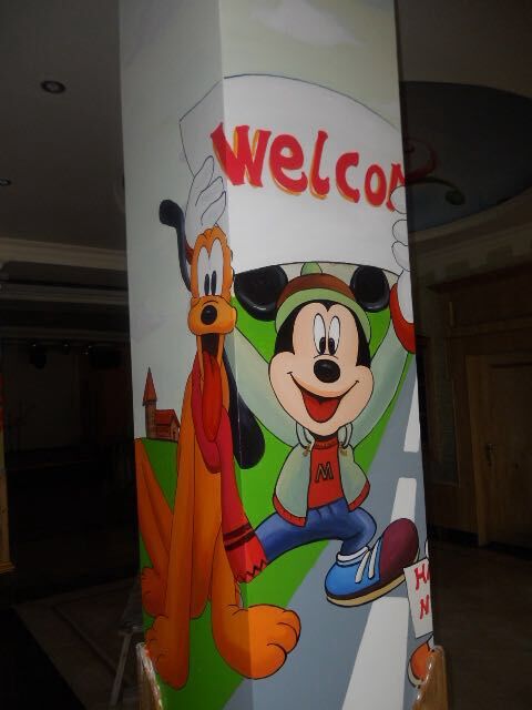 校園繪畫(huà)，室內(nèi)裝飾畫(huà)